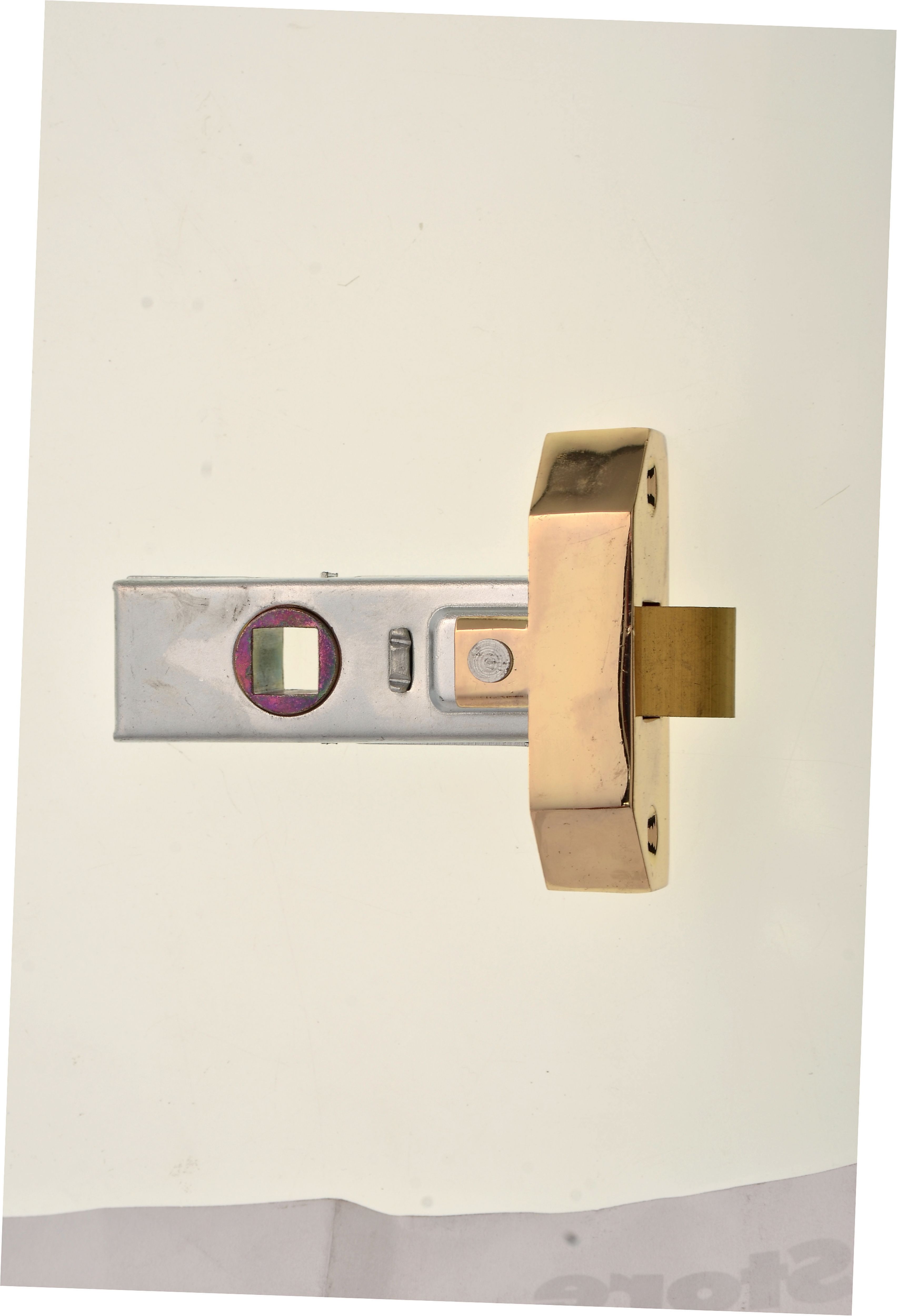 Image of Wickes Rebated Tubular Door Latch - Brass 64mm