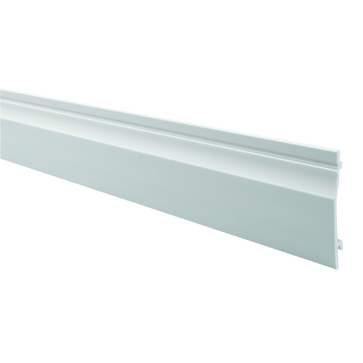 Image of Wickes PVCu External Shiplap Cladding - White 155mm x 4.0m