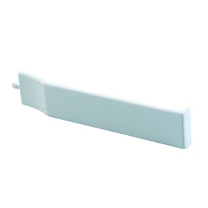 Wickes PVCu External Cladding Butt Joint Trim - White 450mm Pack of 10