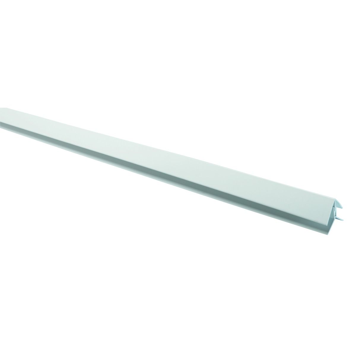 Image of Wickes PVCu External Angled Cladding Trim - White 2.5m