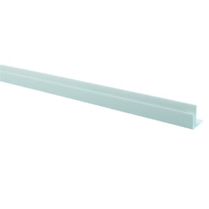 Wickes PVCu External Bottom Edge Cladding Trim - White 2.5m