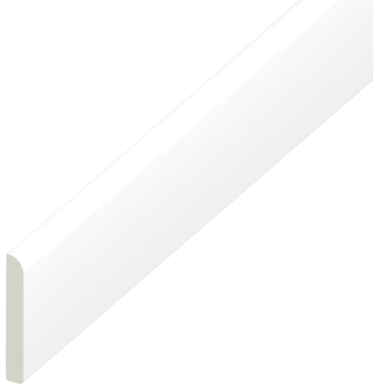 Wickes PVCu White Window Cloaking Trim 65 x 2500mm Pack of 5