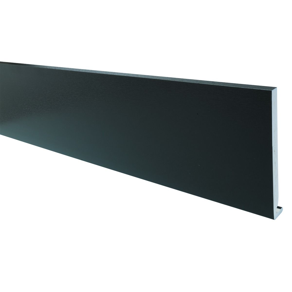 Image of Wickes PVCu Black Fascia Board 18 x 225 x 2500mm