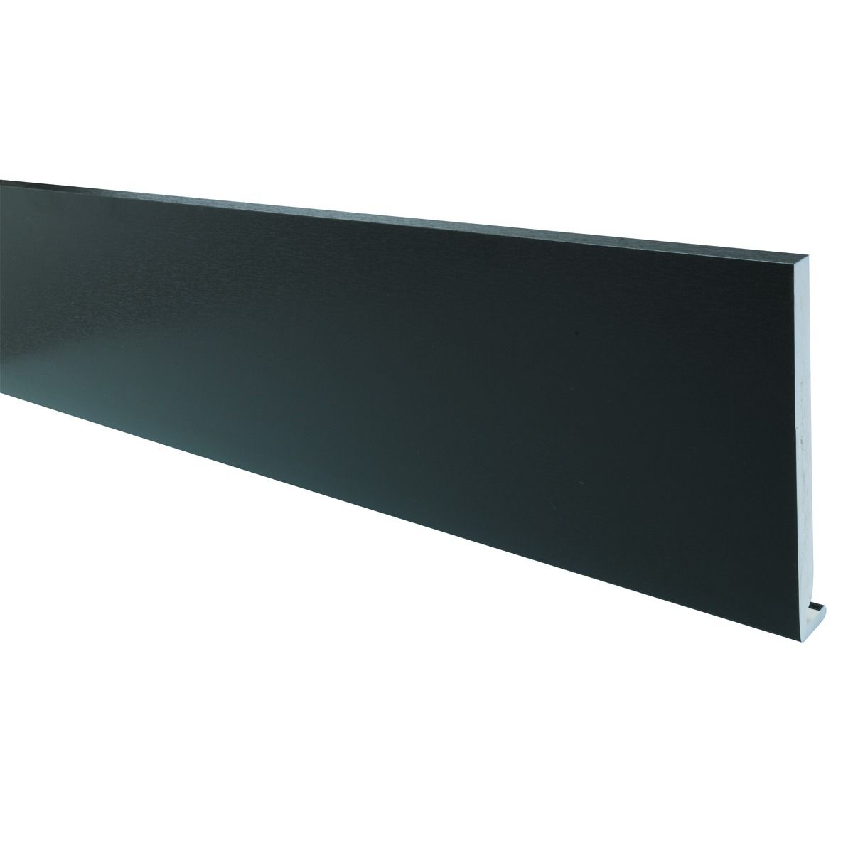 Wickes PVCu Black Fascia Board 18 x 175 x 2500mm
