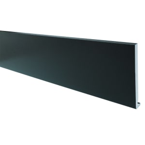 Wickes PVCu Black Fascia Board 18 x 175 x 2500mm