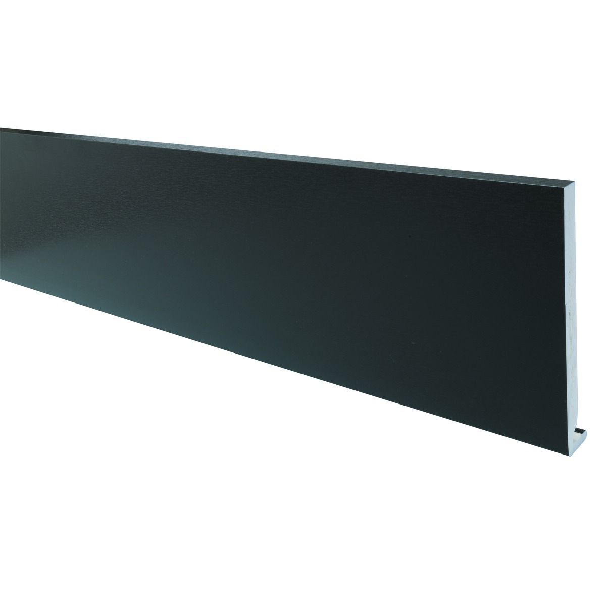 Image of Wickes PVCu Black Fascia Board 18 x 175 x 4000mm