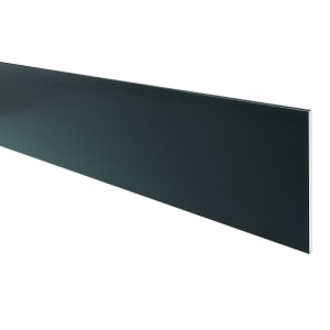 Wickes PVCu Black Soffit Reveal Liner 300 x 2500mm