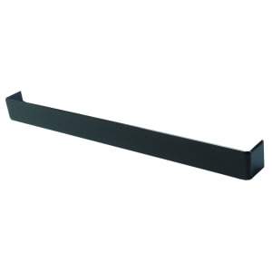 Image of Wickes PVCu Black Fascia Butt Joint Trim 450mm Pack 2