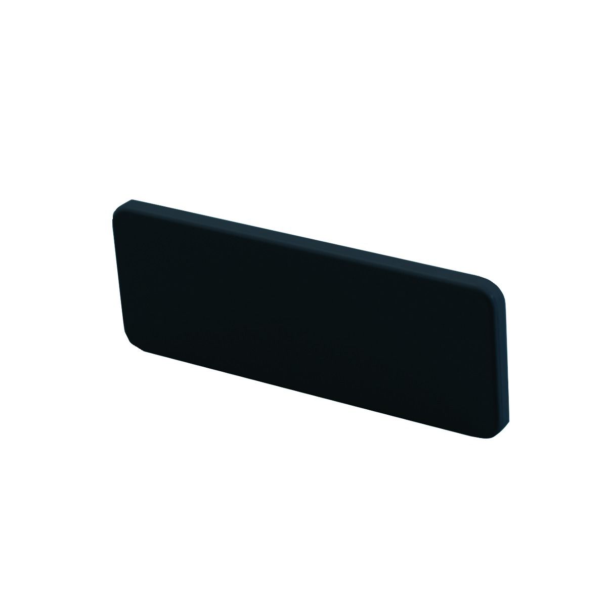 Image of Wickes PVCu Black Board End Cap