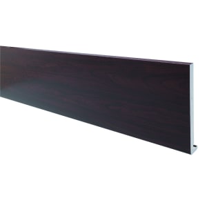 Wickes PVCu Rosewood Fascia Board 18 x 175 x 2500mm