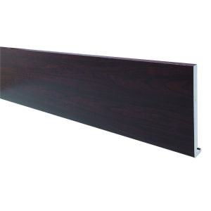 Wickes PVCu Rosewood Fascia Board 18 x 175 x 4000mm