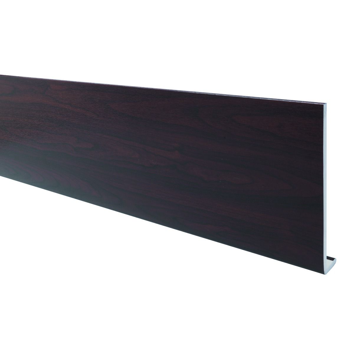 Wickes PVCu Rosewood Fascia Board 9 x 225 x 4000mm