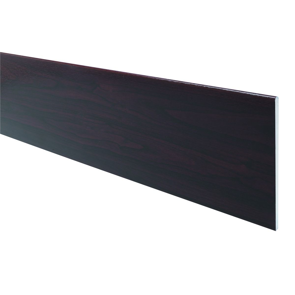 Wickes PVCu Rosewood Soffit Reveal Liner Board 300 x 2500mm Wickes.co.uk