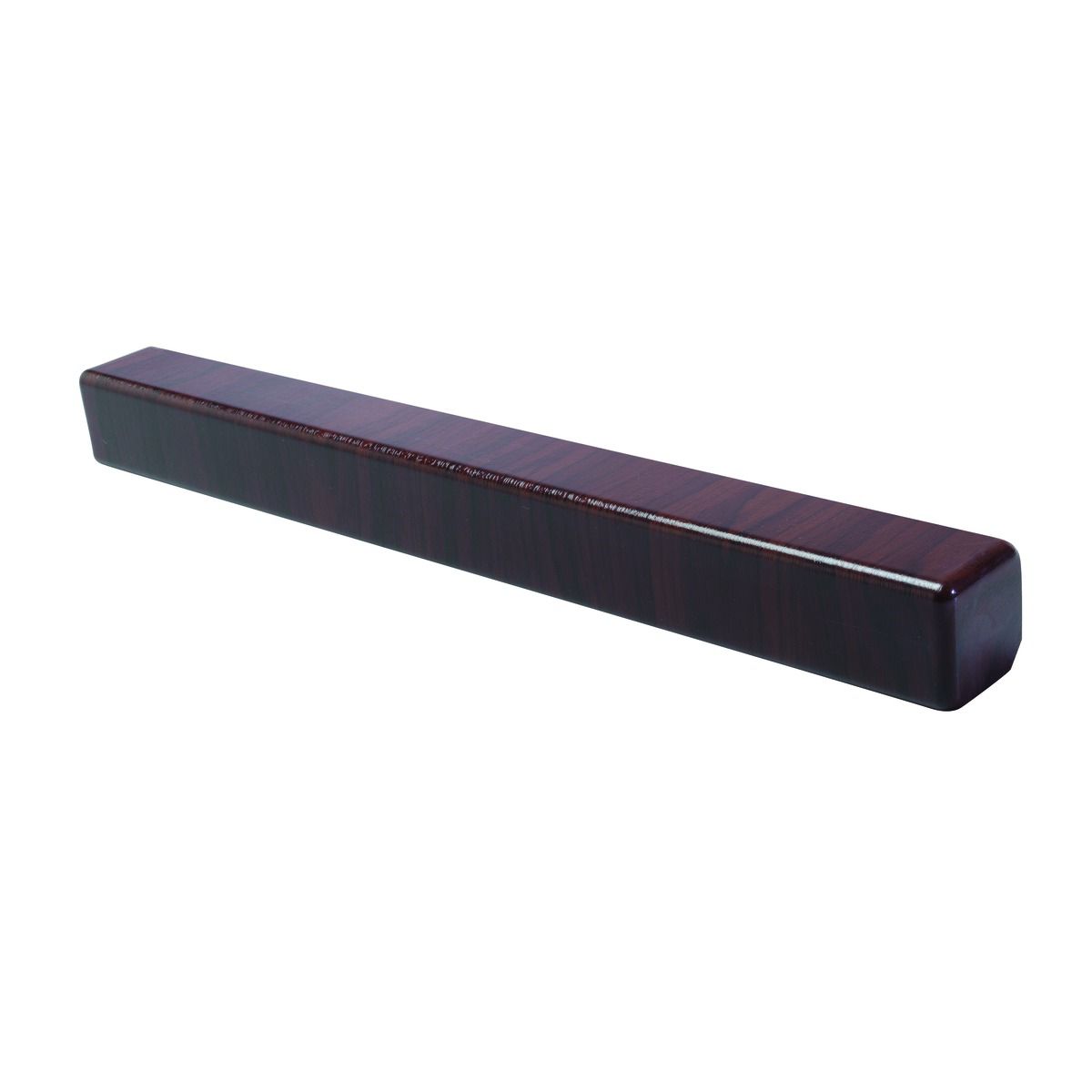 Image of Wickes PVCu Rosewood Fascia Corner Joint Trim 350mm