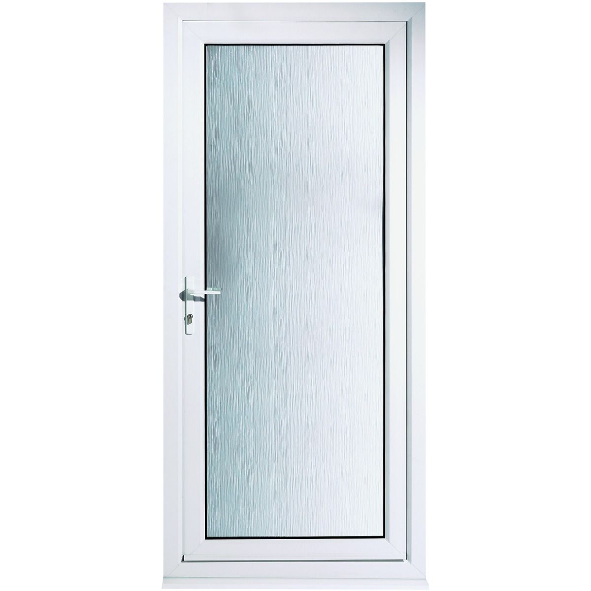 Euramax Humber Right Hand Hung Pre-hung uPVC White Door - 2085 x 840mm