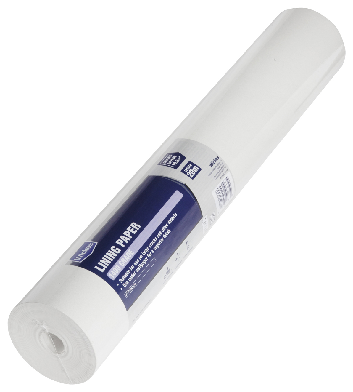 Wickes Lining Paper 1400 Gauge 20m