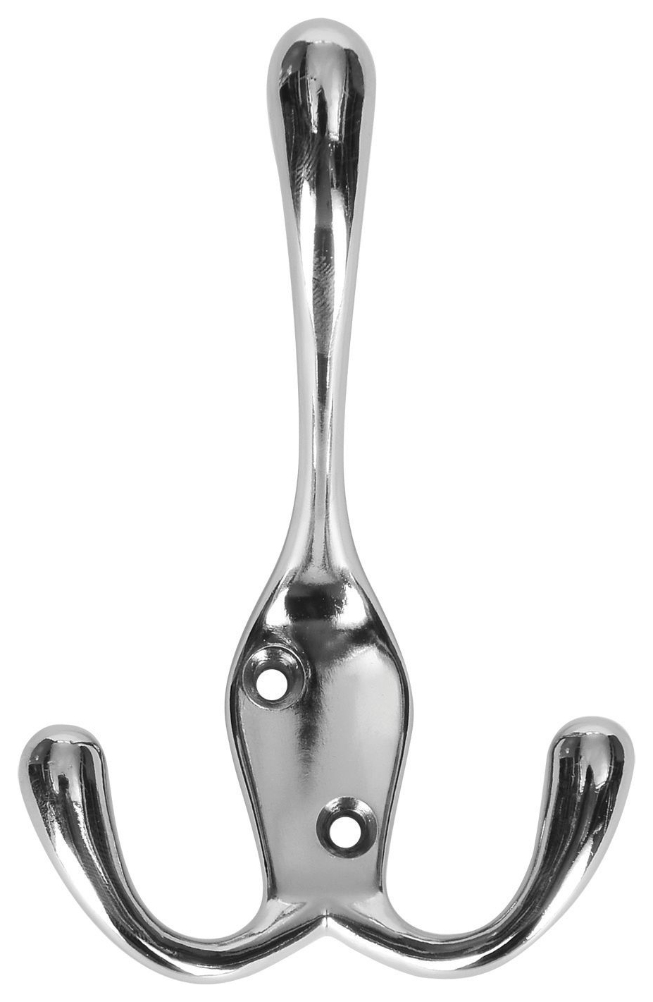 Image of Wickes Three Pronged Coat Hook - Chrome