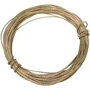 Wickes Brass Picture Wire - 6m