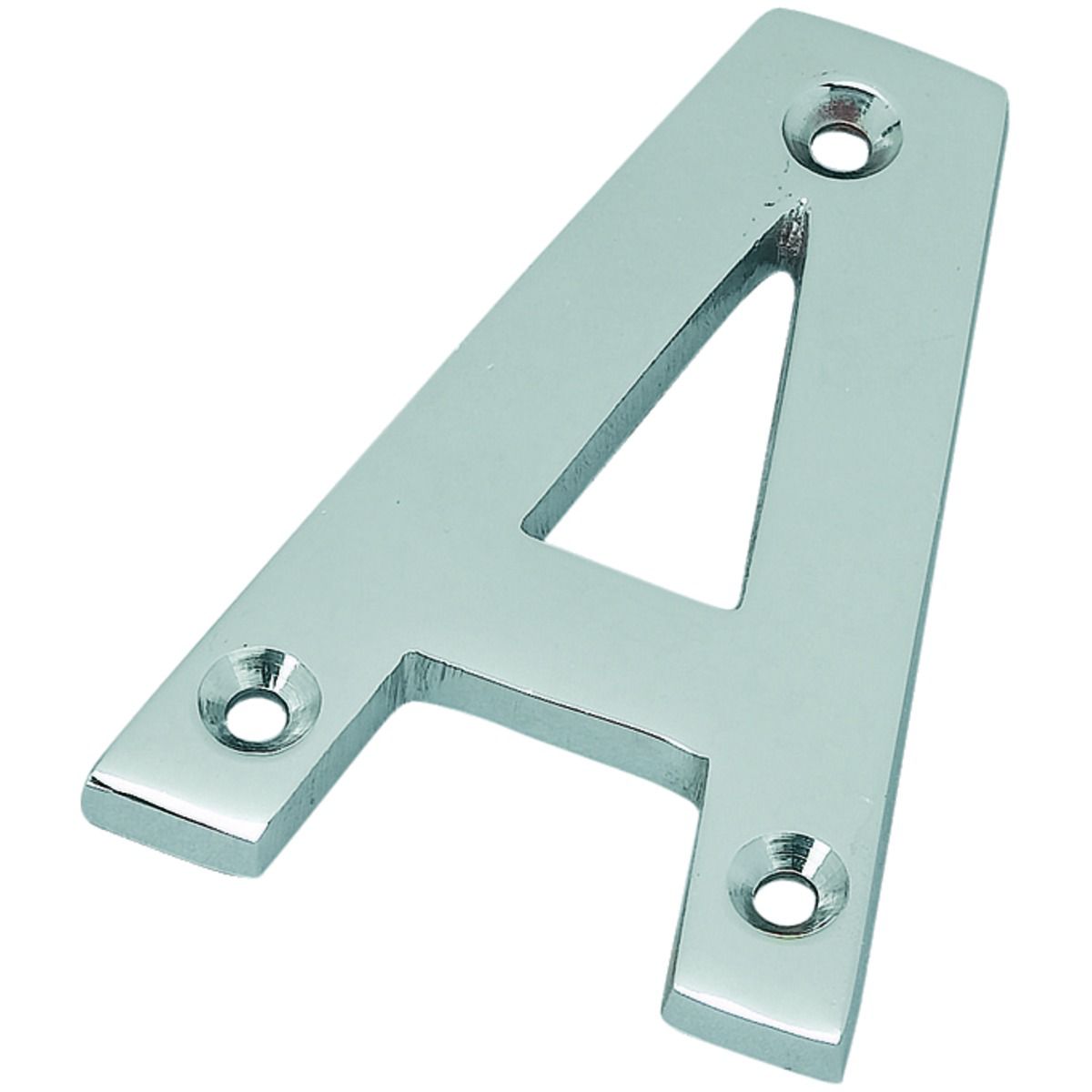 Image of Wickes Door Letter A - Chrome