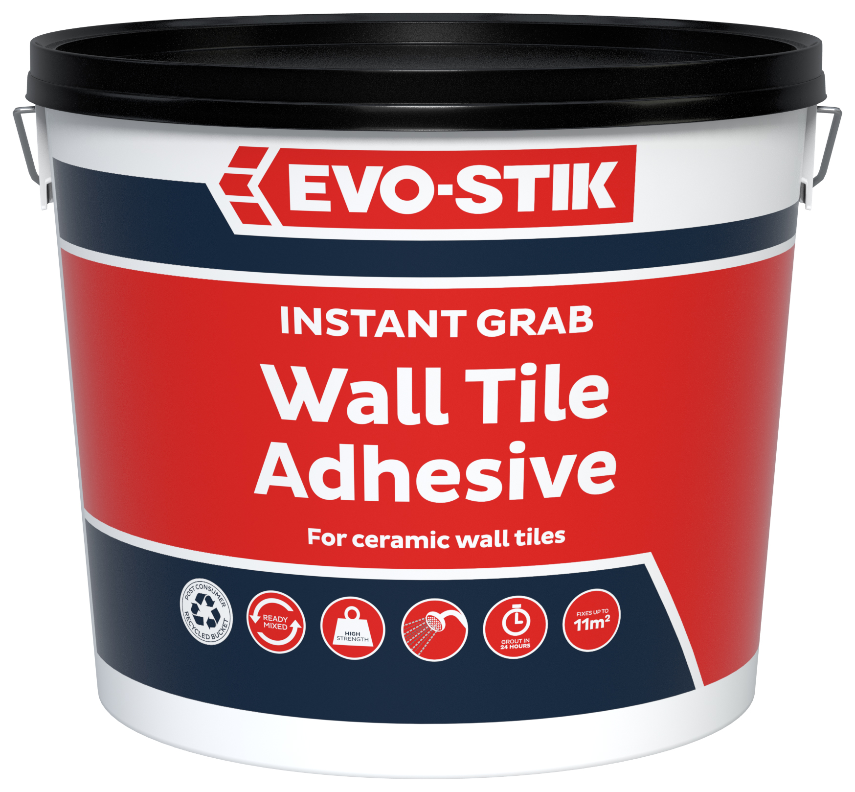 Image of EVO-STIK Instant Grab Wall Tile Adhesive 10L - Natural