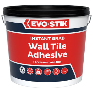 EVO-STIK Instant Grab Wall Tile Adhesive 10L - Natural