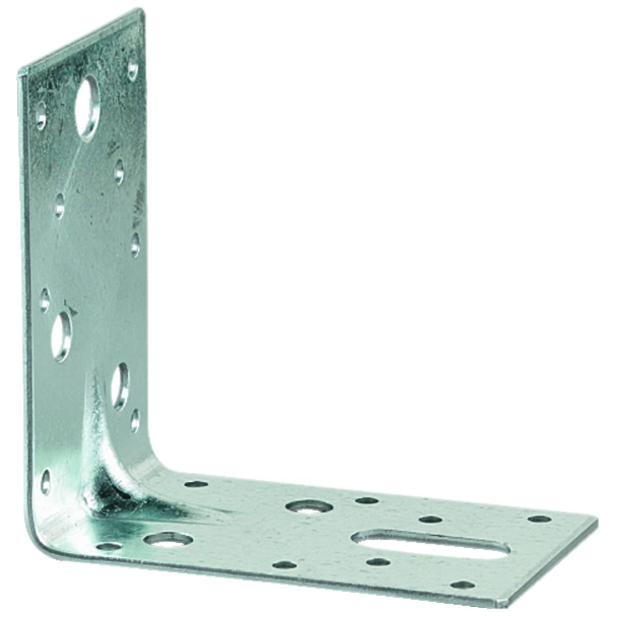 Image of Wickes Galvanised Heavy Duty Angle Bracket 80 x 50 x 70mm