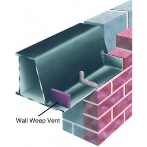 Wickes UPVC Wall Weep Vent - 10 X 65mm