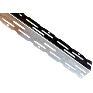 Drywall Plasterboard Thin Coat Angle Bead Galvanised Steel 2.4m Pack 20