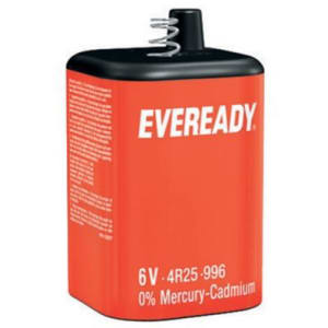 Image of Energizer PJ996 Eveready Lantern Battery - 6V