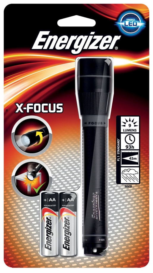 Energizer X-focus LED 2 x AA Torch -