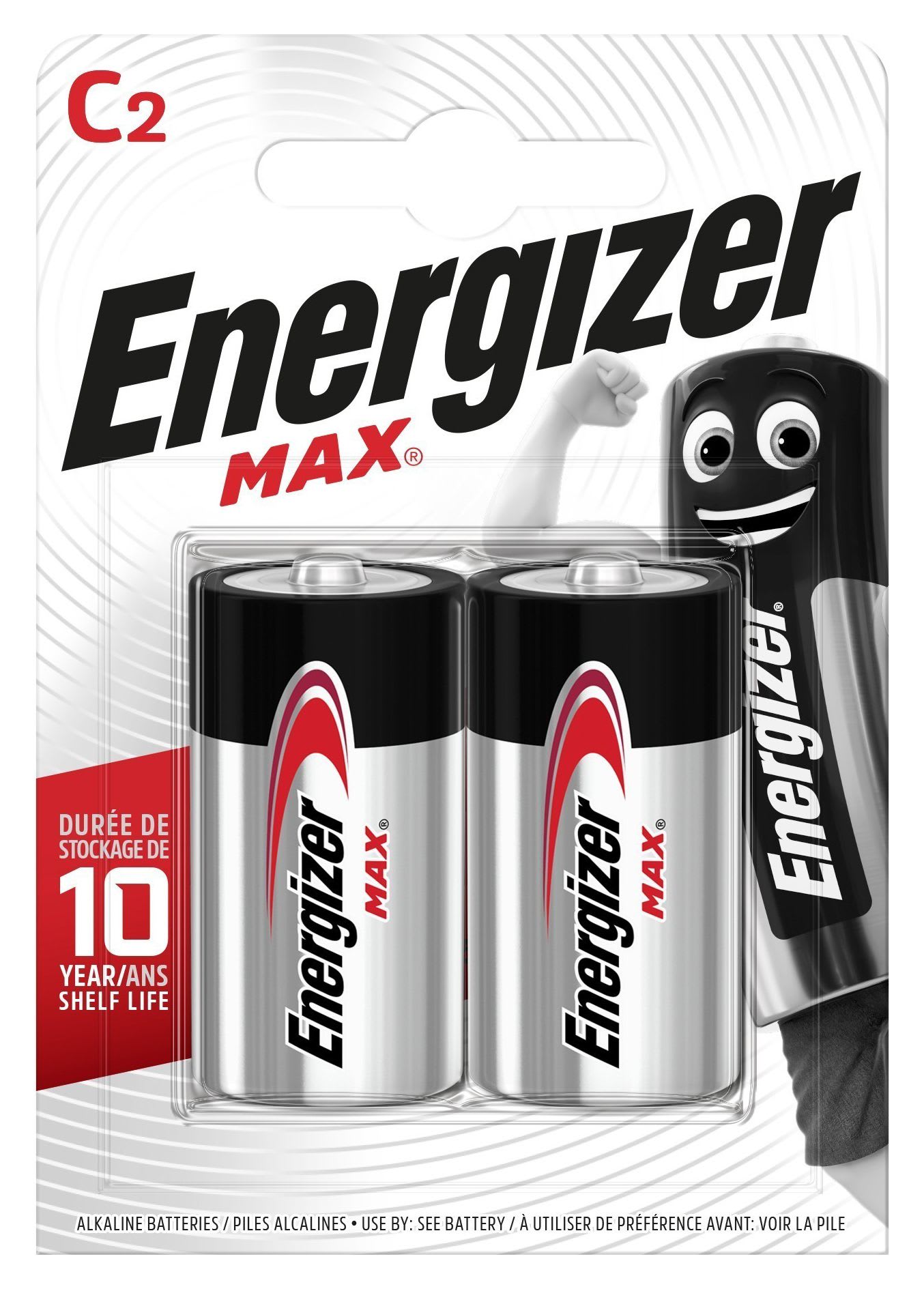 Energizer Max C Batteries - Pack Of 2