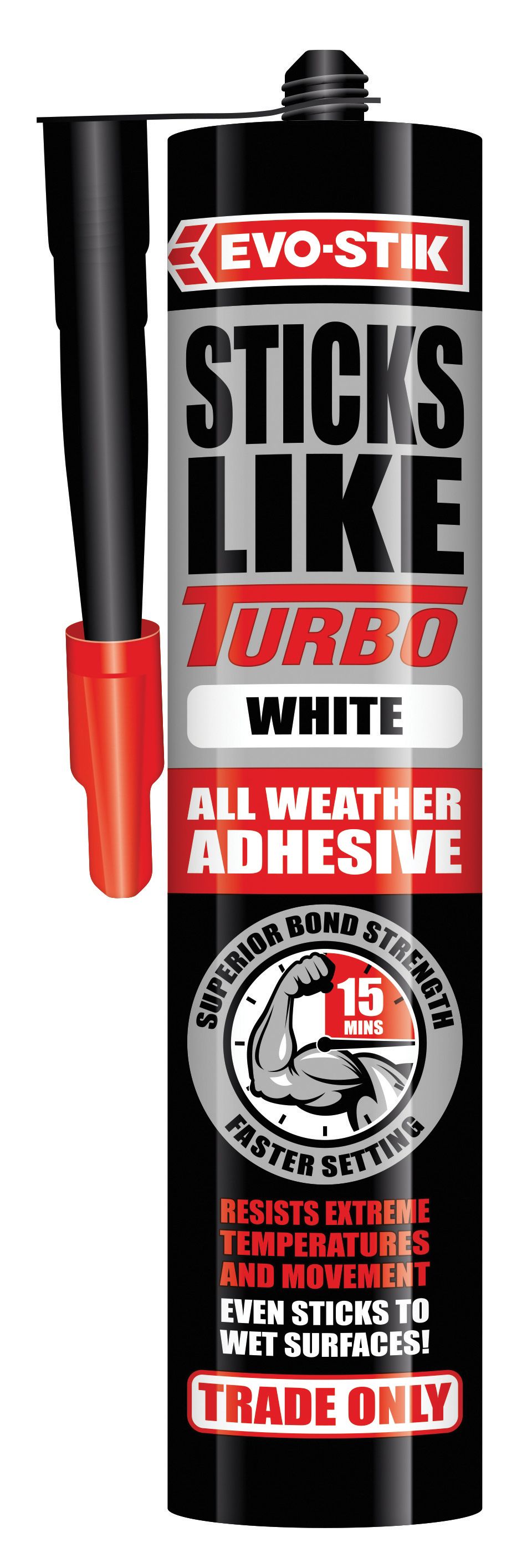 Image of Evo-Stik Sticks Like Turbo Adhesive - 290ml