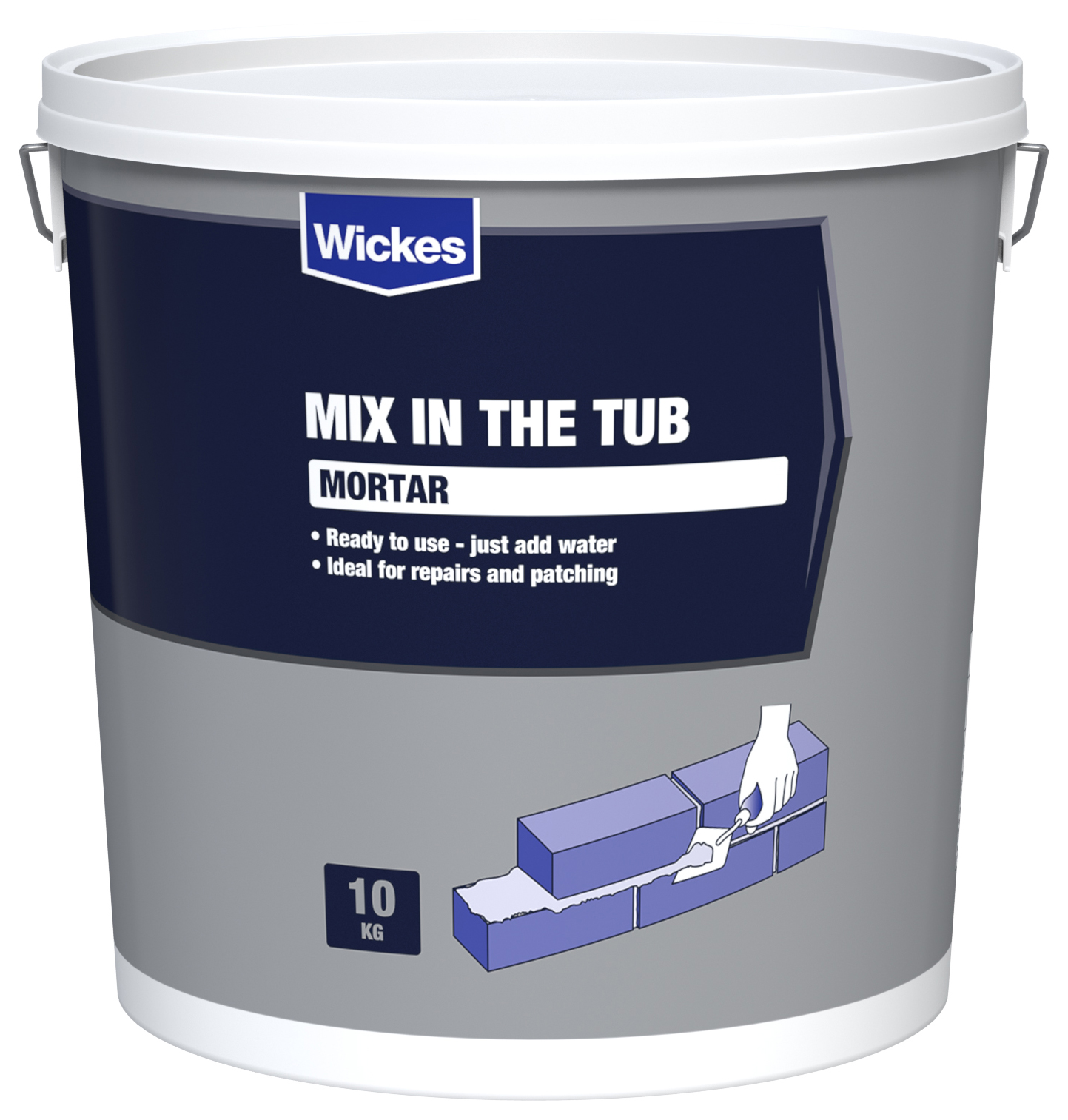 Wickes Mix In The Tub Mortar - 10kg