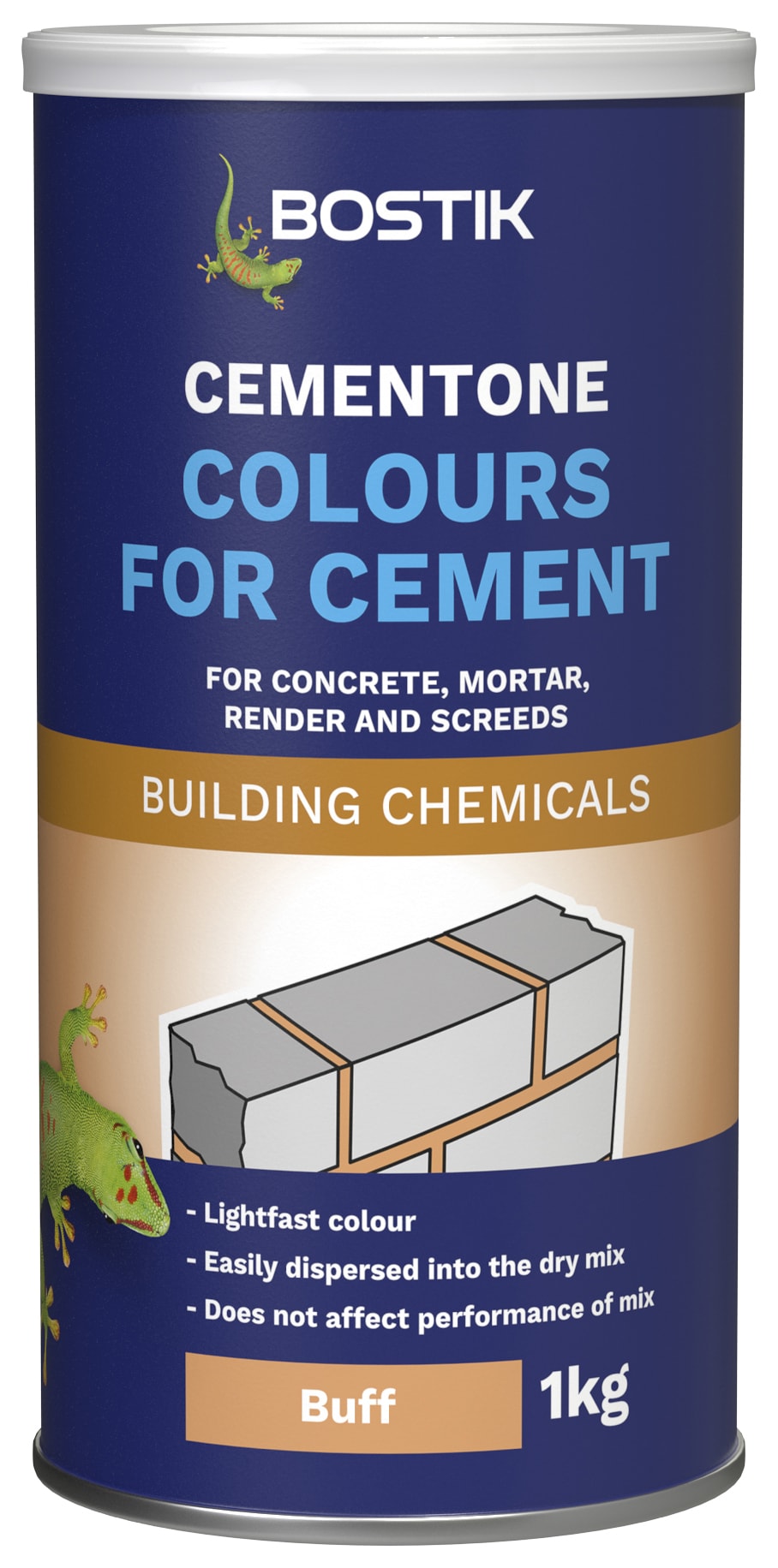 Bostik 1kg Cementone Colours for Cement - Buff