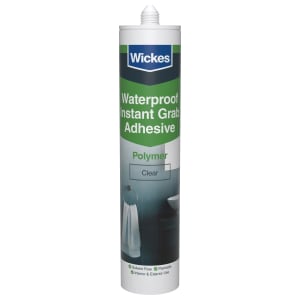 Wickes Ultimate Instant Grab Adhesive Clear - 290ml