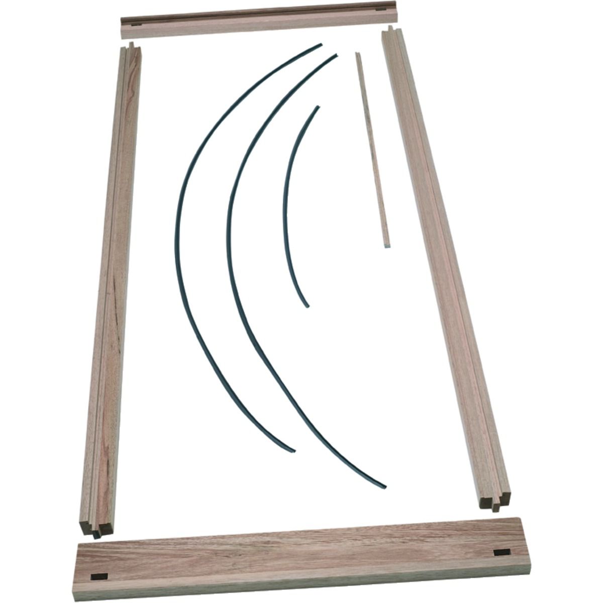 Image of Wickes Exterior Premium Hardwood Door Frame - 2032 x 813mm
