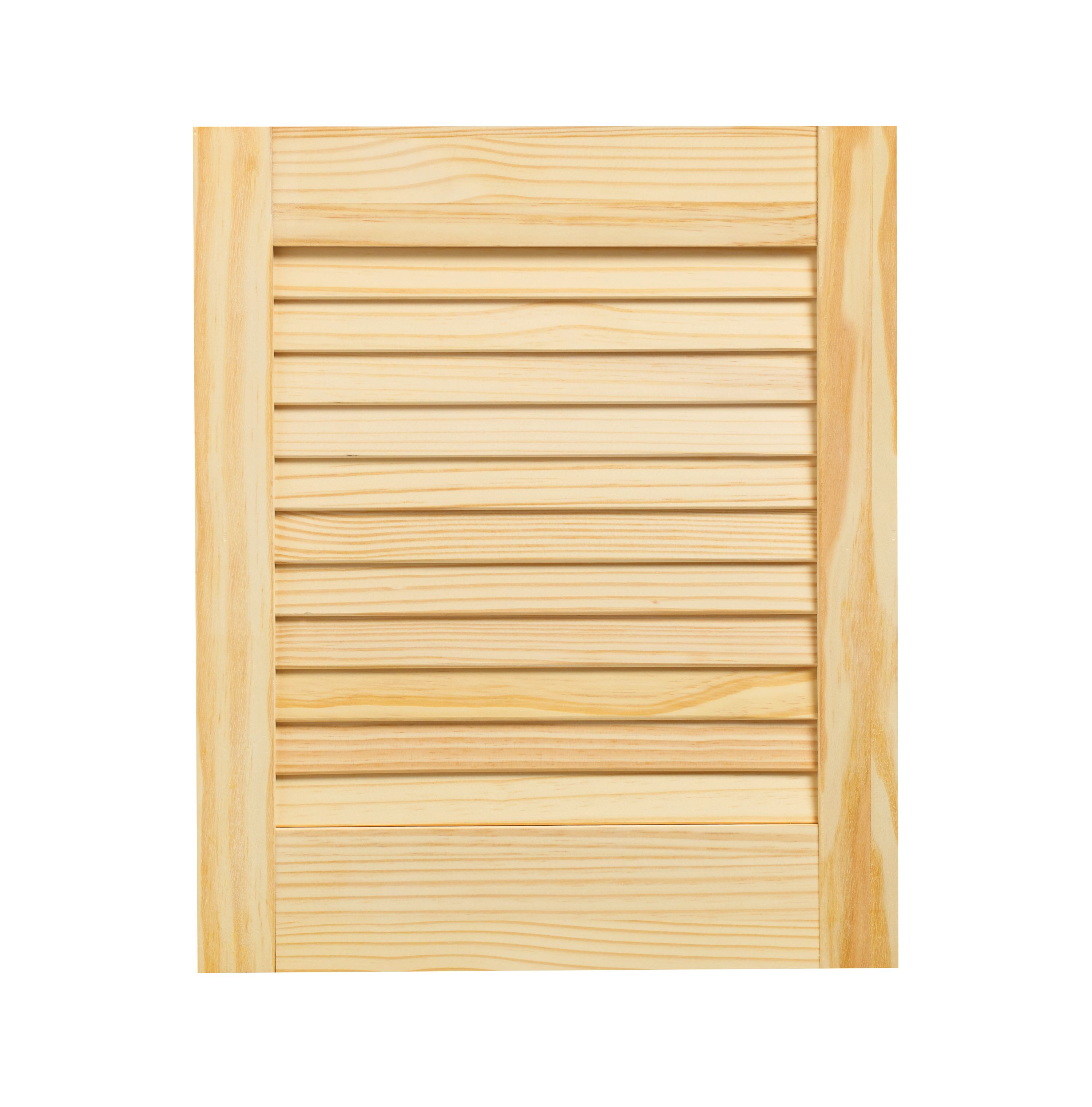 Wickes Pine Closed Internal Louvre Door - 457 x 381mm