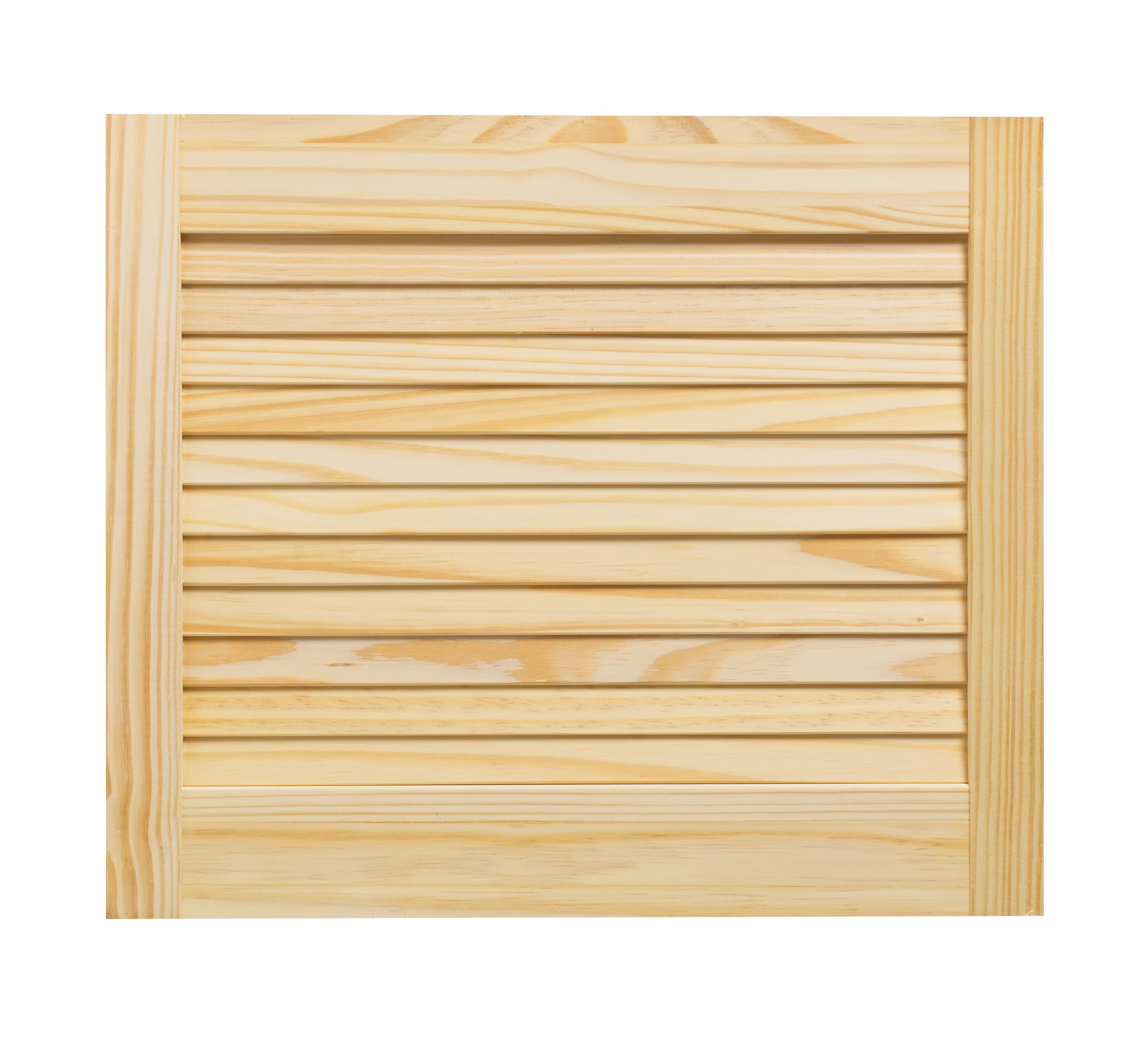 Wickes Pine Closed Internal Louvre Door - 457 x 533mm