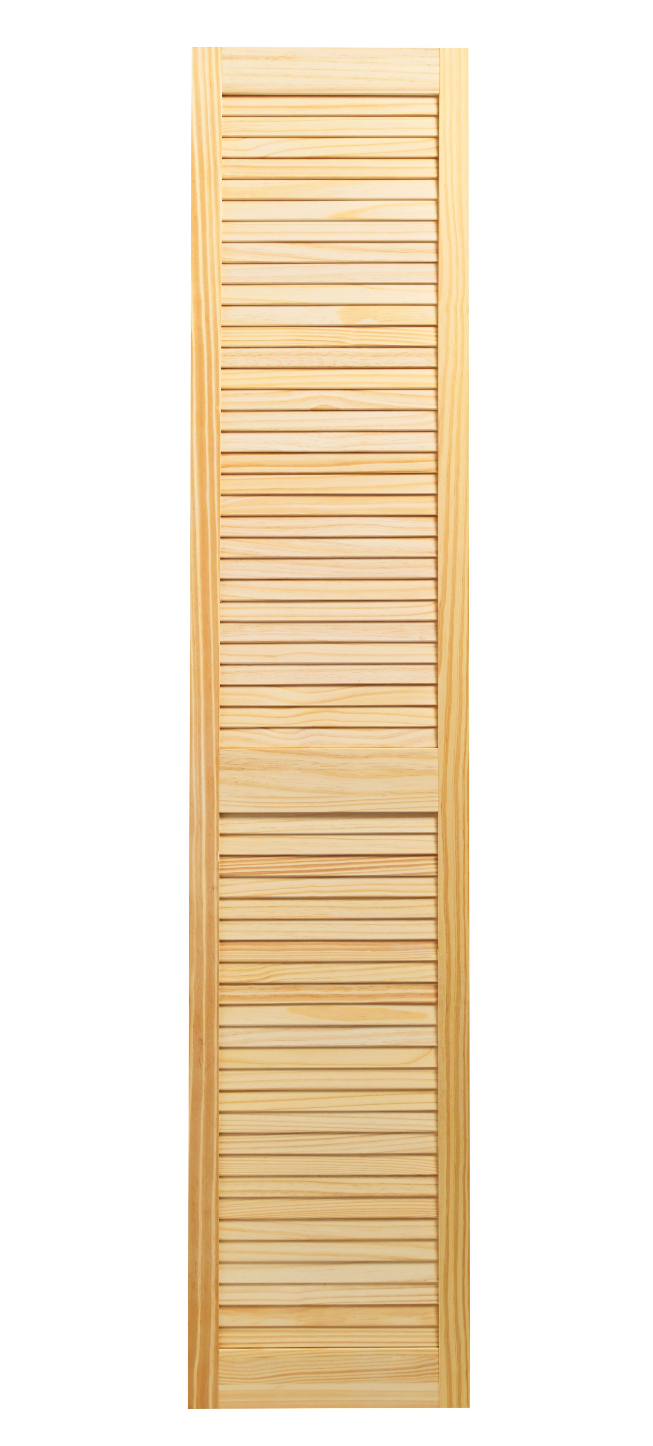 Wickes Pine Closed Internal Louvre Door - 1829mm