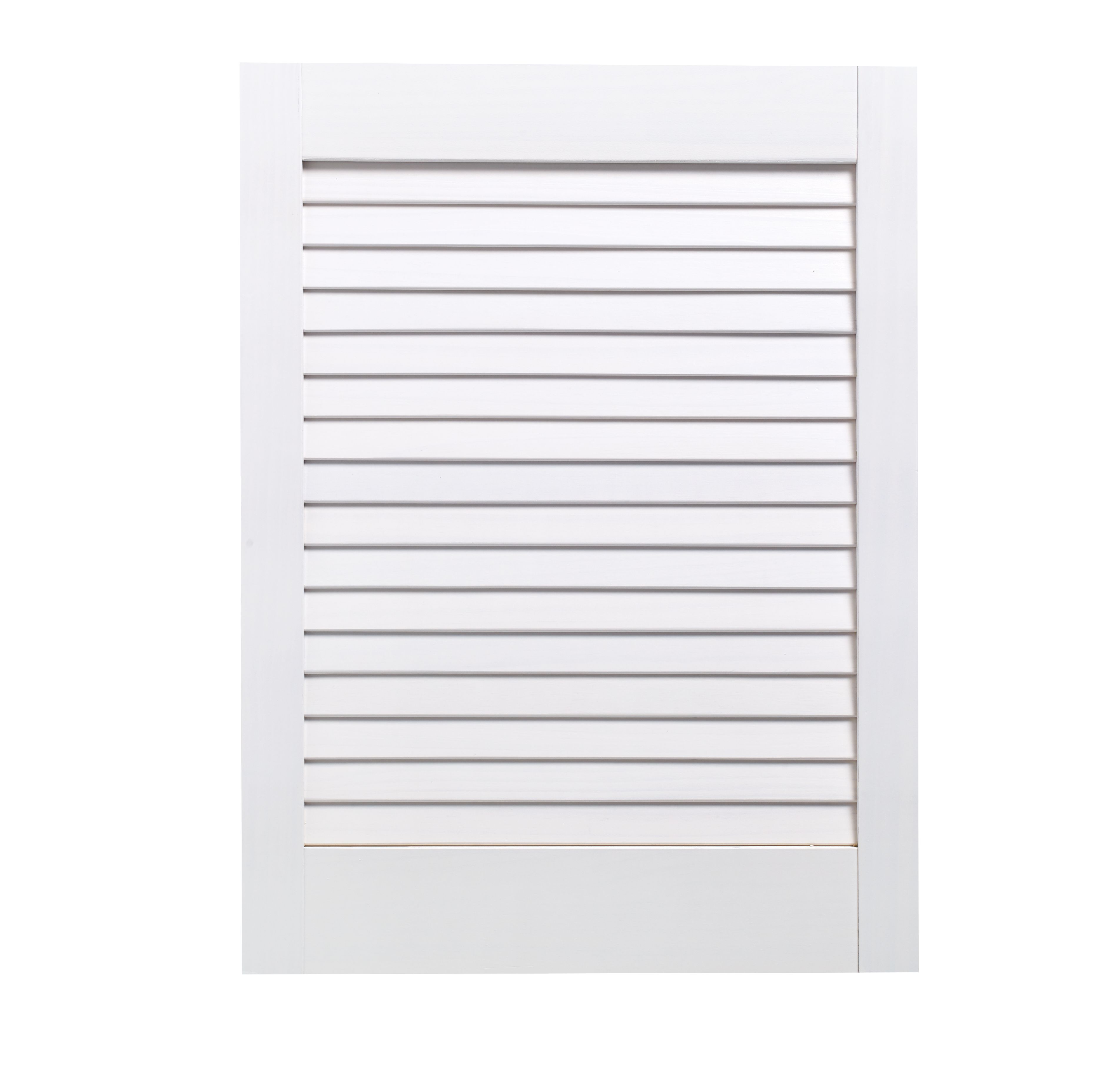 Wickes White Closed Internal Louvre Door - 610