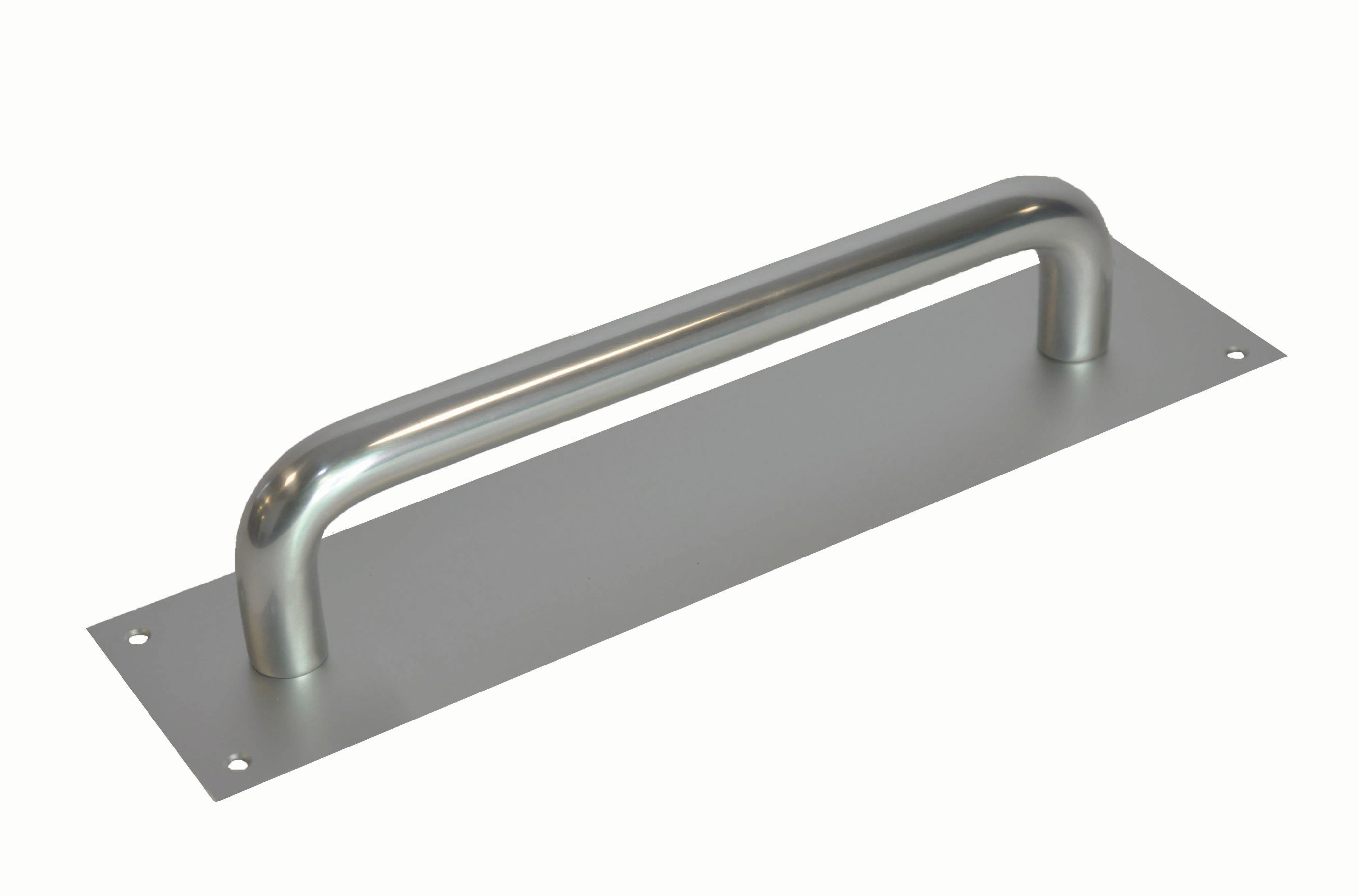 4FireDoors Pull Handle - Satin Aluminium 19mm