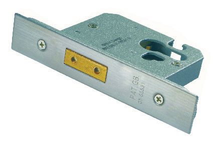 Image of 4FireDoors Stainless Steel Door Deadlock - 76mm