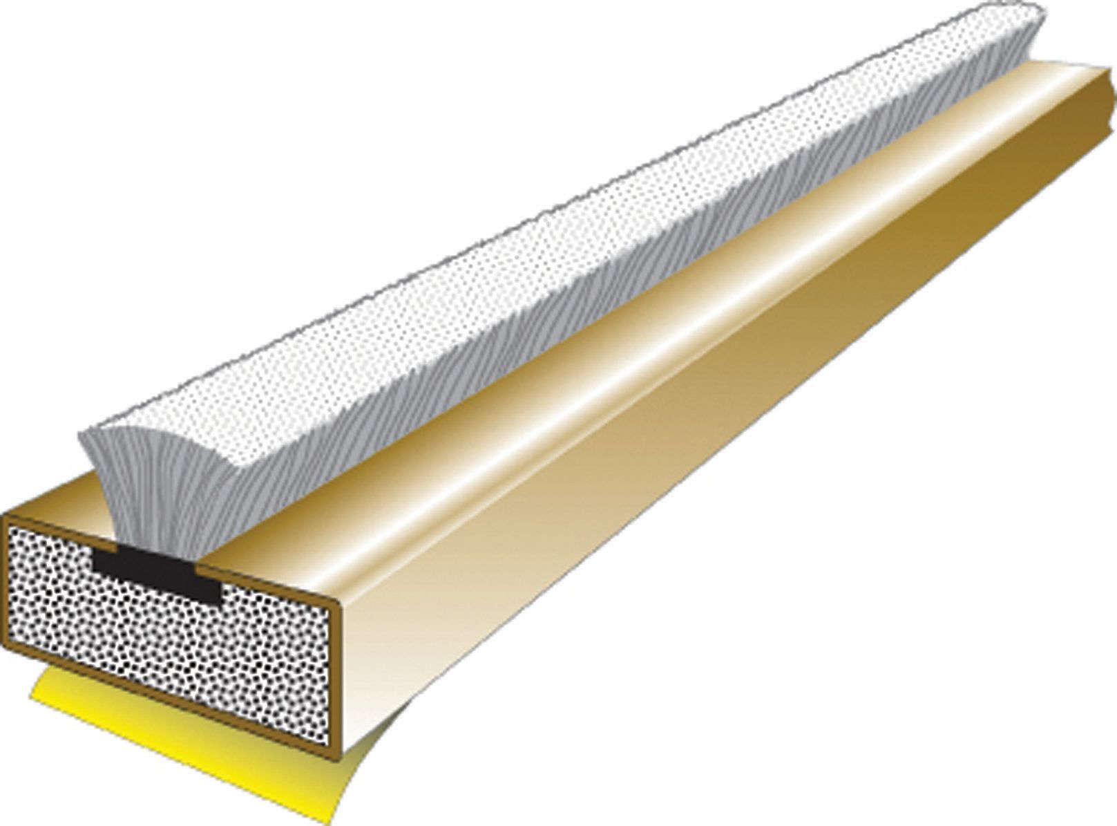 4FireDoors Brown Intumescent Fire & Smoke Seal - 10 x 4mm - Pack of 5