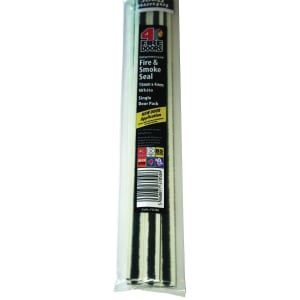 4FireDoors Intumescent Fire & Smoke Seal - White 15 x 4mm Single Door Pack of 5