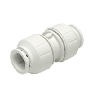 John Guest Speedfit PEM0422W Equal Straight Connector - 22mm Pack of 5