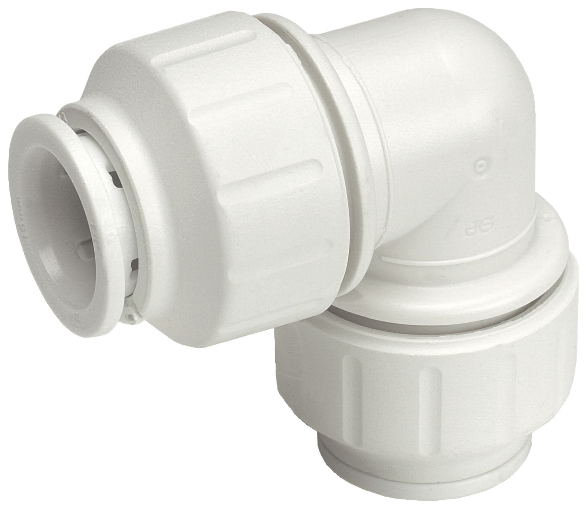 Image of John Guest Speedfit PEM0322W Equal Elbow - 22mm Pack of 5