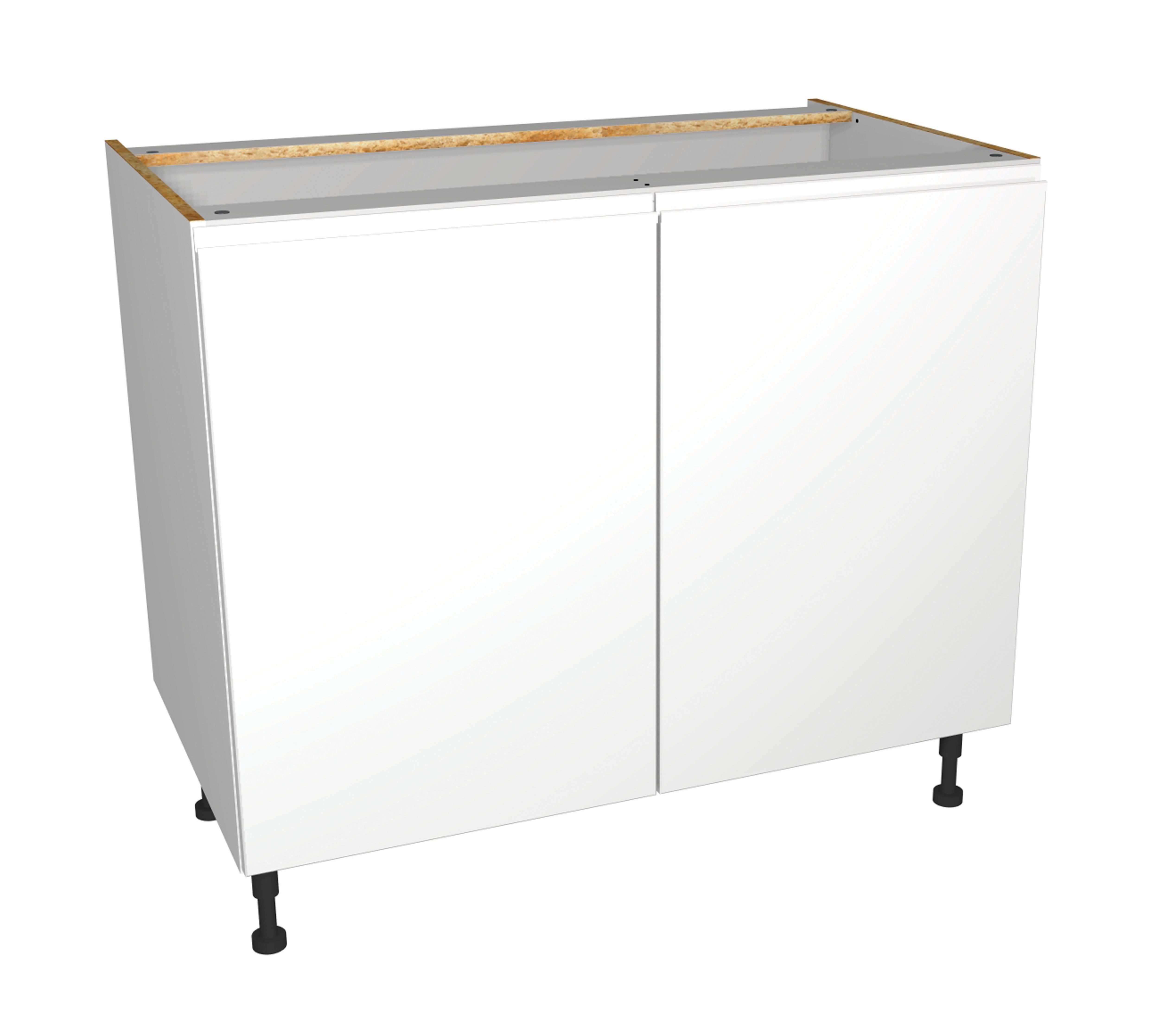 Wickes Madison White Base Unit - 1000mm