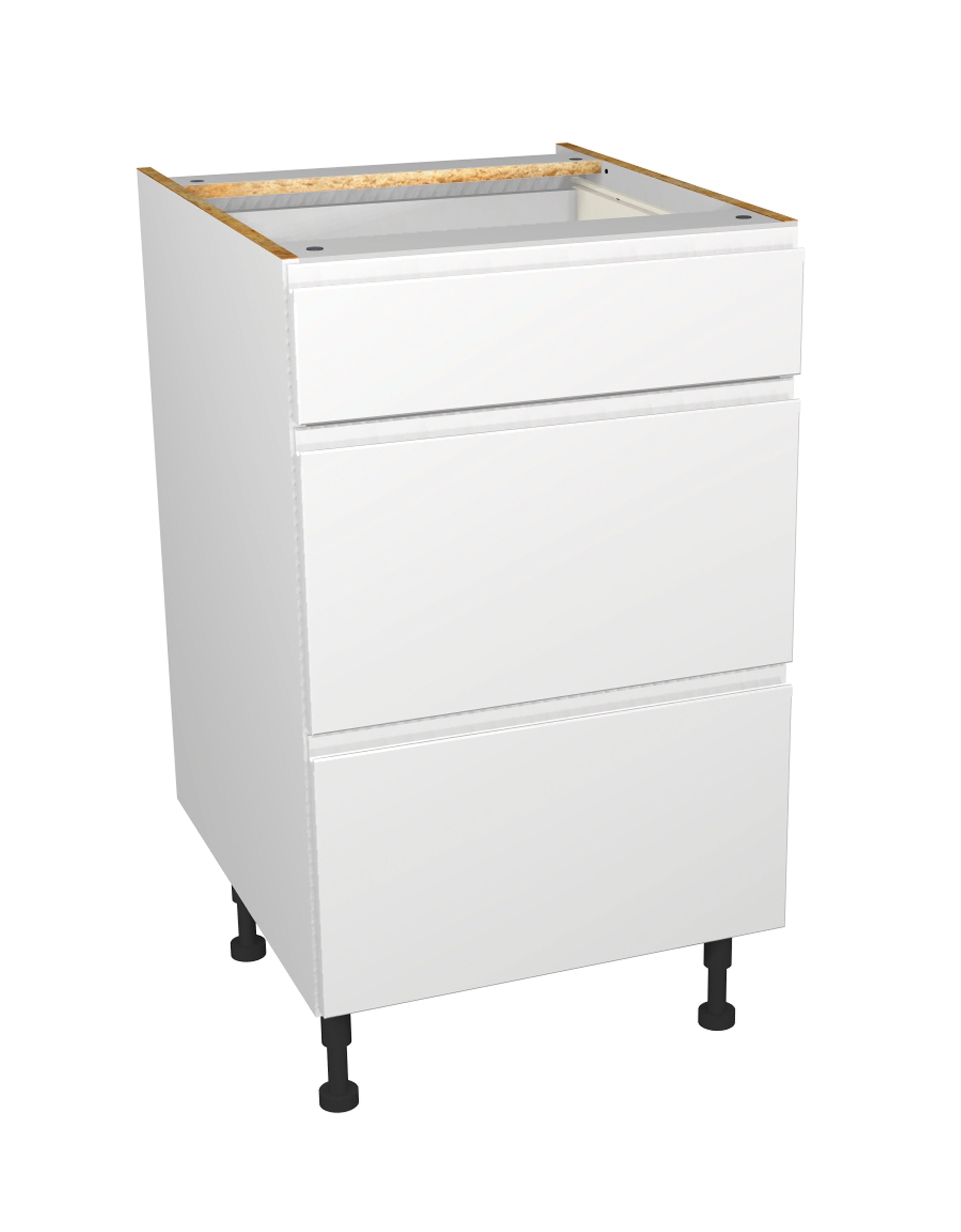 Wickes Madison White Drawer Unit - 500mm