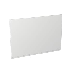 Wickes Madison White Gloss Handleless Appliance Door (D) - 600 x 437mm