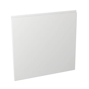 Wickes Madison White Gloss Handleless Appliance Door (C) - 600 x 584mm